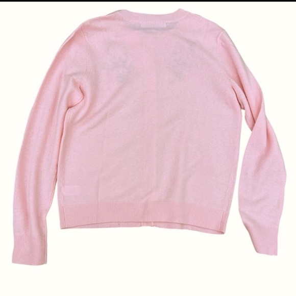 NWT Hill House Audrey Wool Floral Embroidery Cardigan & Top- Matching Set Sz M - Picture 11 of 16